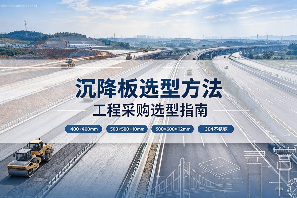 宣城沉降板选择方法