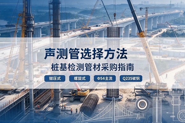 宣城声测管选型标准