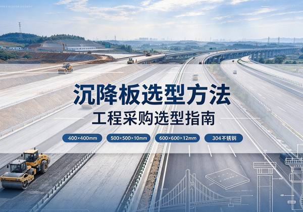 宣城沉降板选择方法